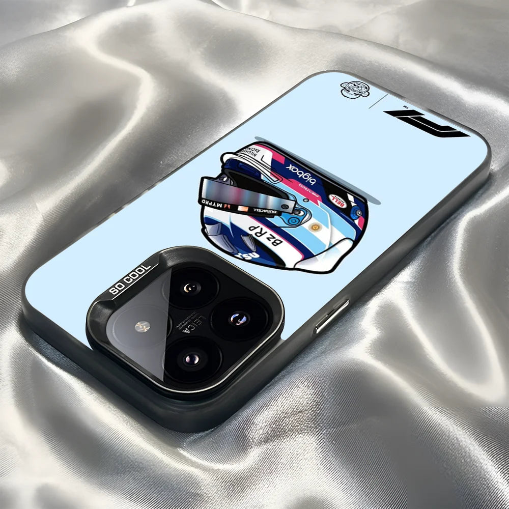 F1 Colapinto Plateada – resalta la conexión con F1 y el color.