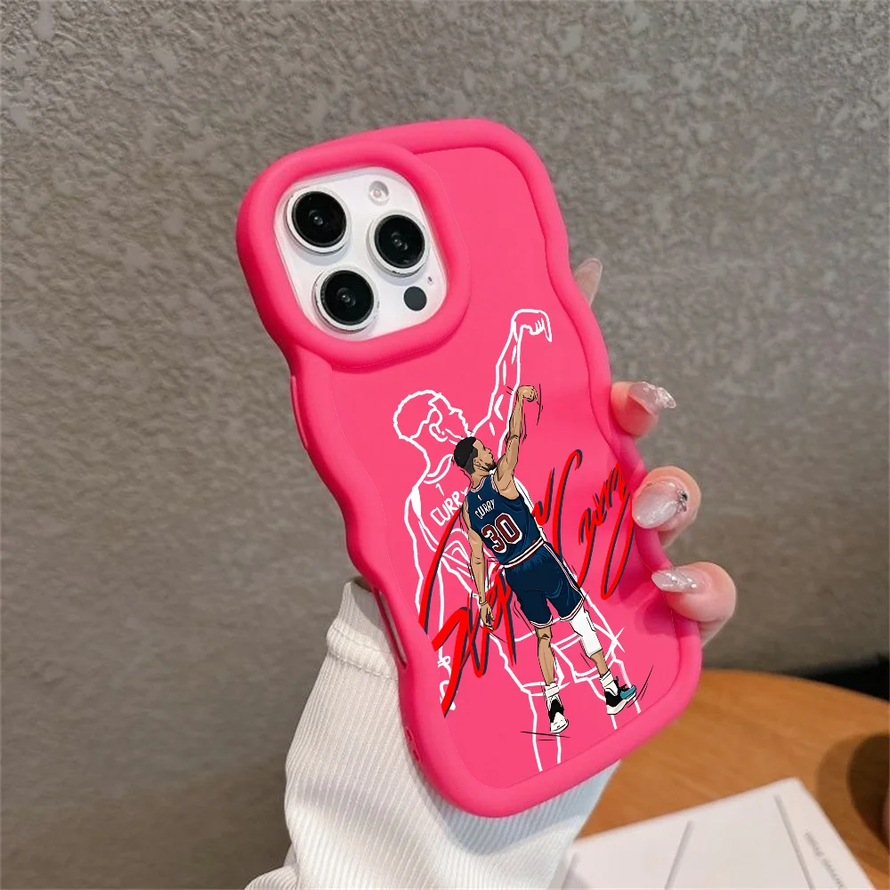 “Funda iPhone Diseño Wave Macaron – Compatible con iPhone 16/15/14/13/12/11/X/XS/XR/7/8 Plus/Pro/Max”