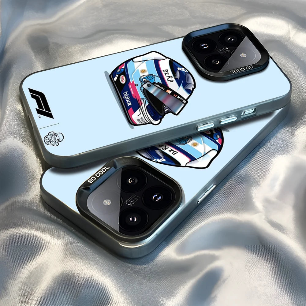 F1 Colapinto Plateada – resalta la conexión con F1 y el color.