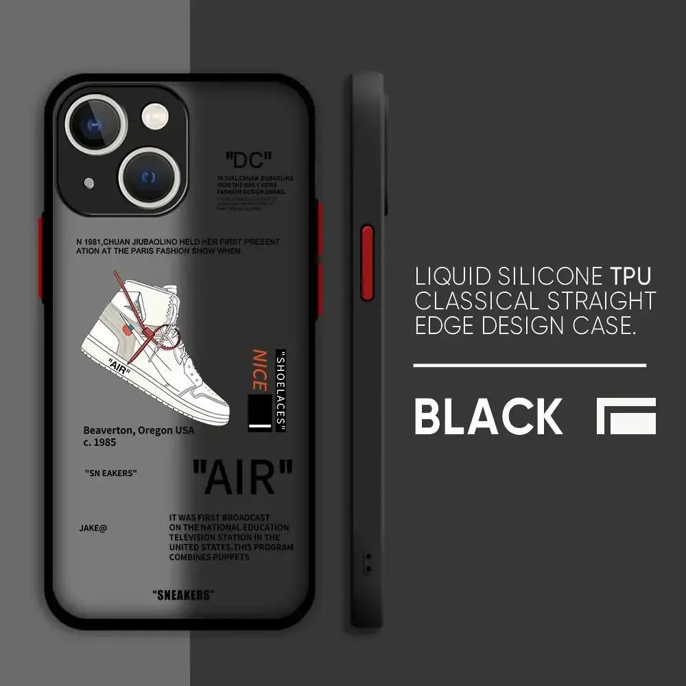 Funda Case Estilo Streetwear "Sneaker Hype" para iPhone - Diseño Urbano de Moda