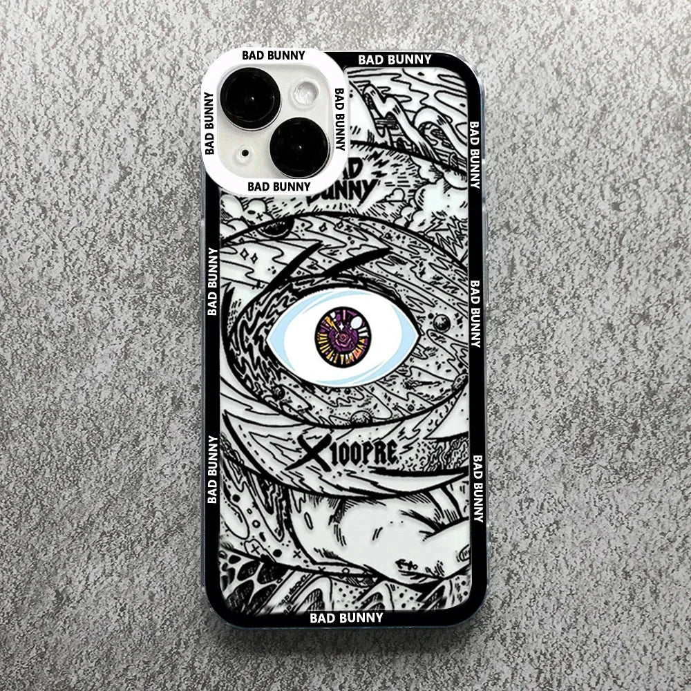 Carcasa Estilo Reggaeton para iPhone - Protección Anti-Huellas