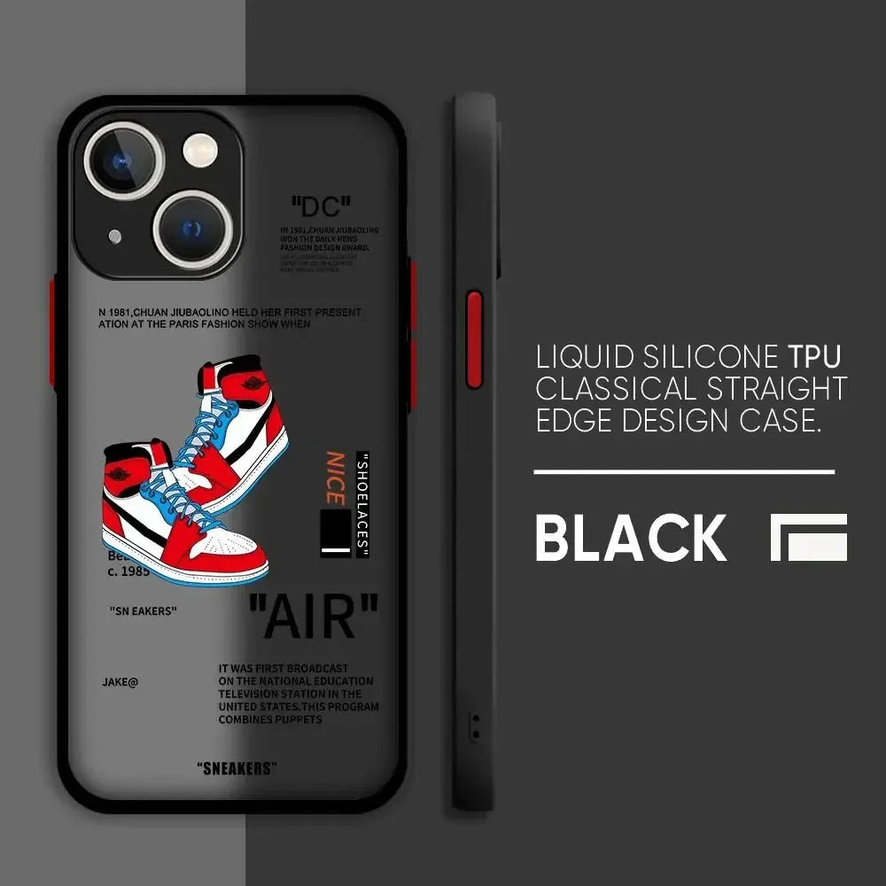 Funda Case Estilo Streetwear "Sneaker Hype" para iPhone - Diseño Urbano de Moda
