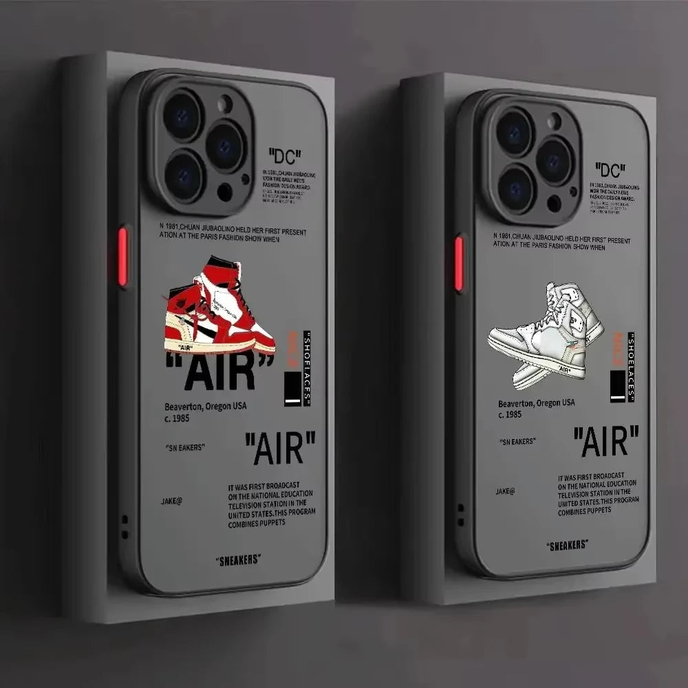 Funda Case Estilo Streetwear "Sneaker Hype" para iPhone - Diseño Urbano de Moda