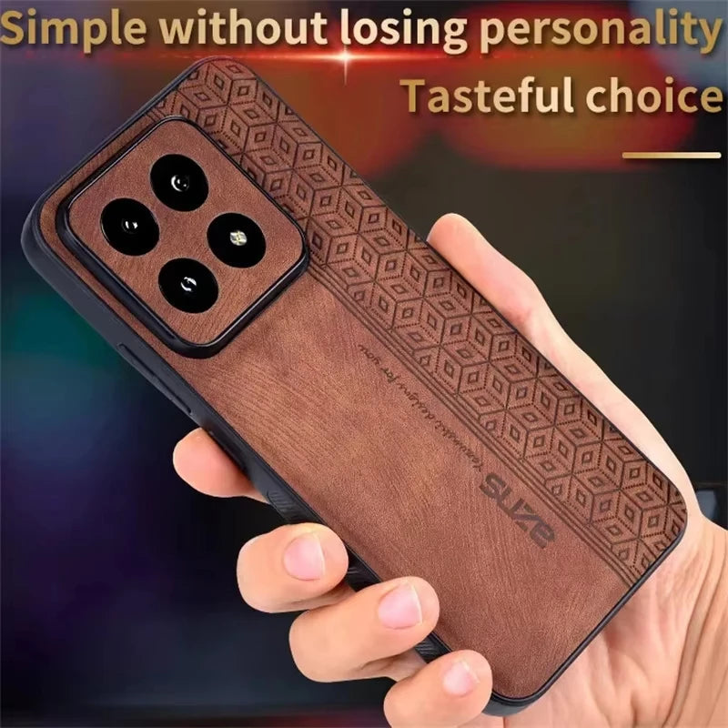 Funda de Cuero Premium Xiaomi – Estilo Business & Protección Elite