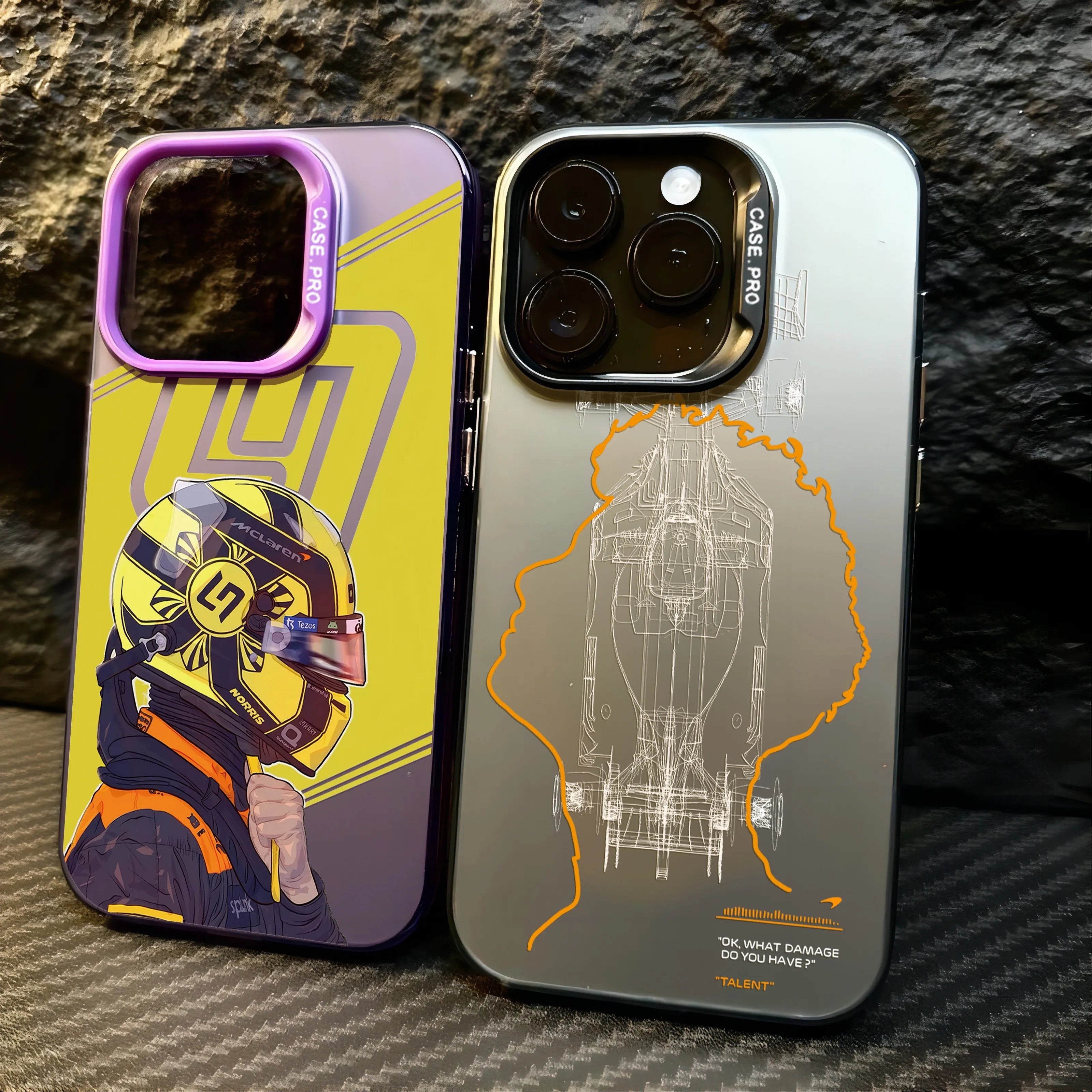 “Funda F1 Lando Norris para Xiaomi y Poco – Compatible Mi 11 Lite/12/12T/13/14/14T y Poco X5/X6/X7/F5/F6/F7/F3 GT – Protección Total”