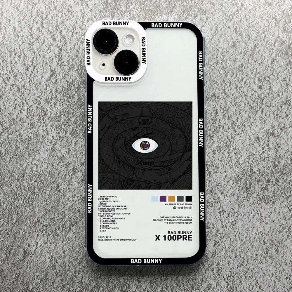 Carcasa Estilo Reggaeton para iPhone - Protección Anti-Huellas