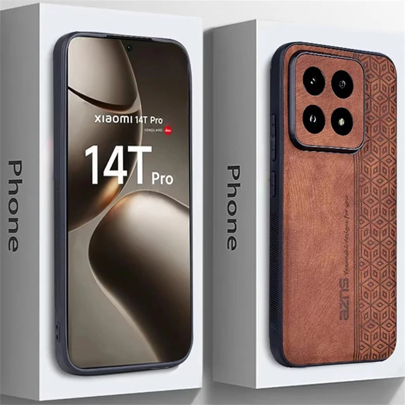 Funda de Cuero Premium Xiaomi – Estilo Business & Protección Elite