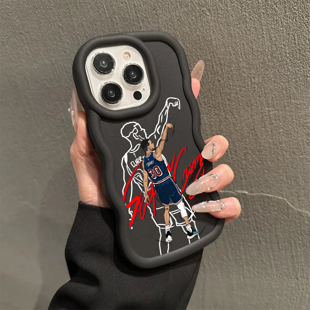 “Funda iPhone Diseño Wave Macaron – Compatible con iPhone 16/15/14/13/12/11/X/XS/XR/7/8 Plus/Pro/Max”