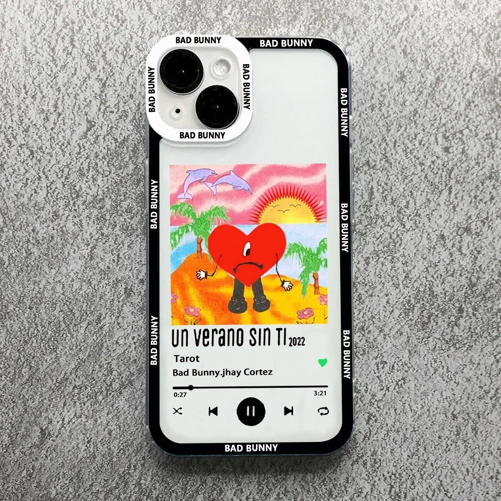 Carcasa Estilo Reggaeton para iPhone - Protección Anti-Huellas