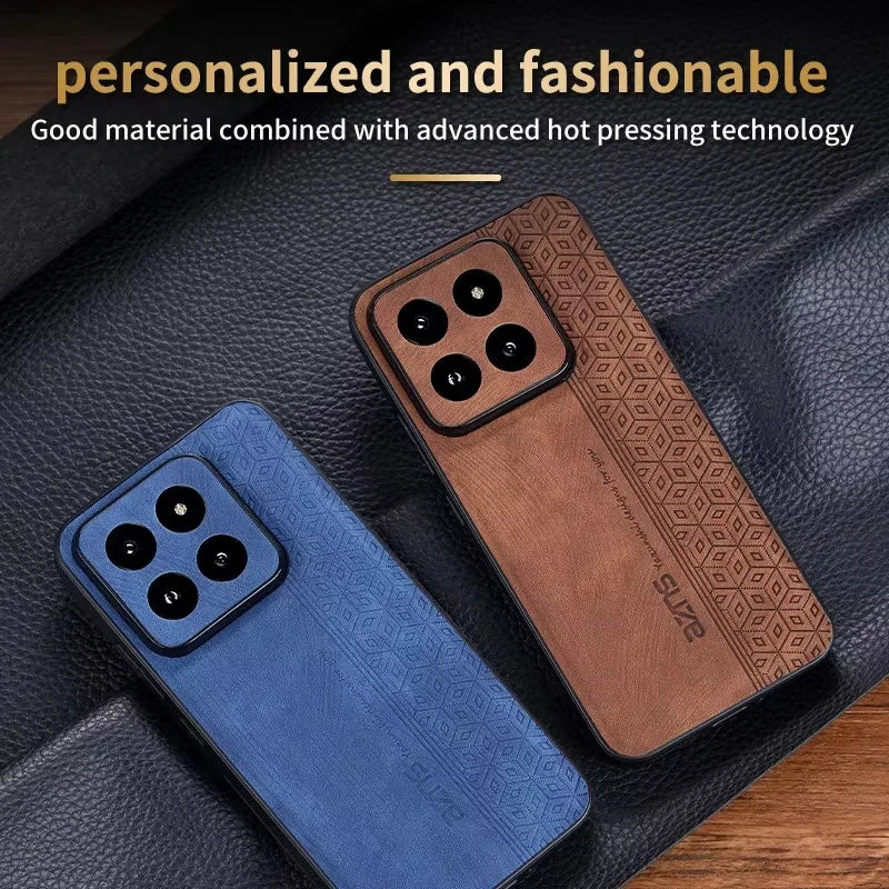 Funda de Cuero Premium Xiaomi – Estilo Business & Protección Elite