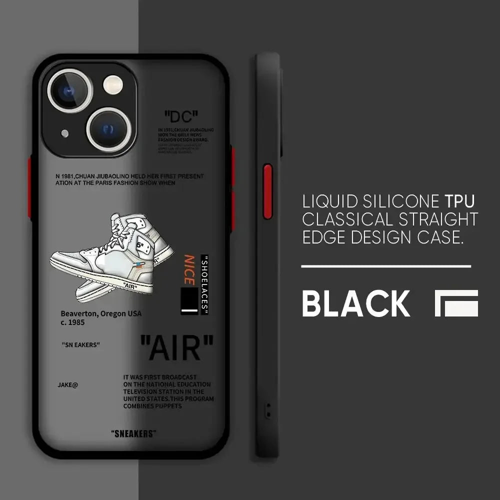 Funda Case Estilo Streetwear "Sneaker Hype" para iPhone - Diseño Urbano de Moda