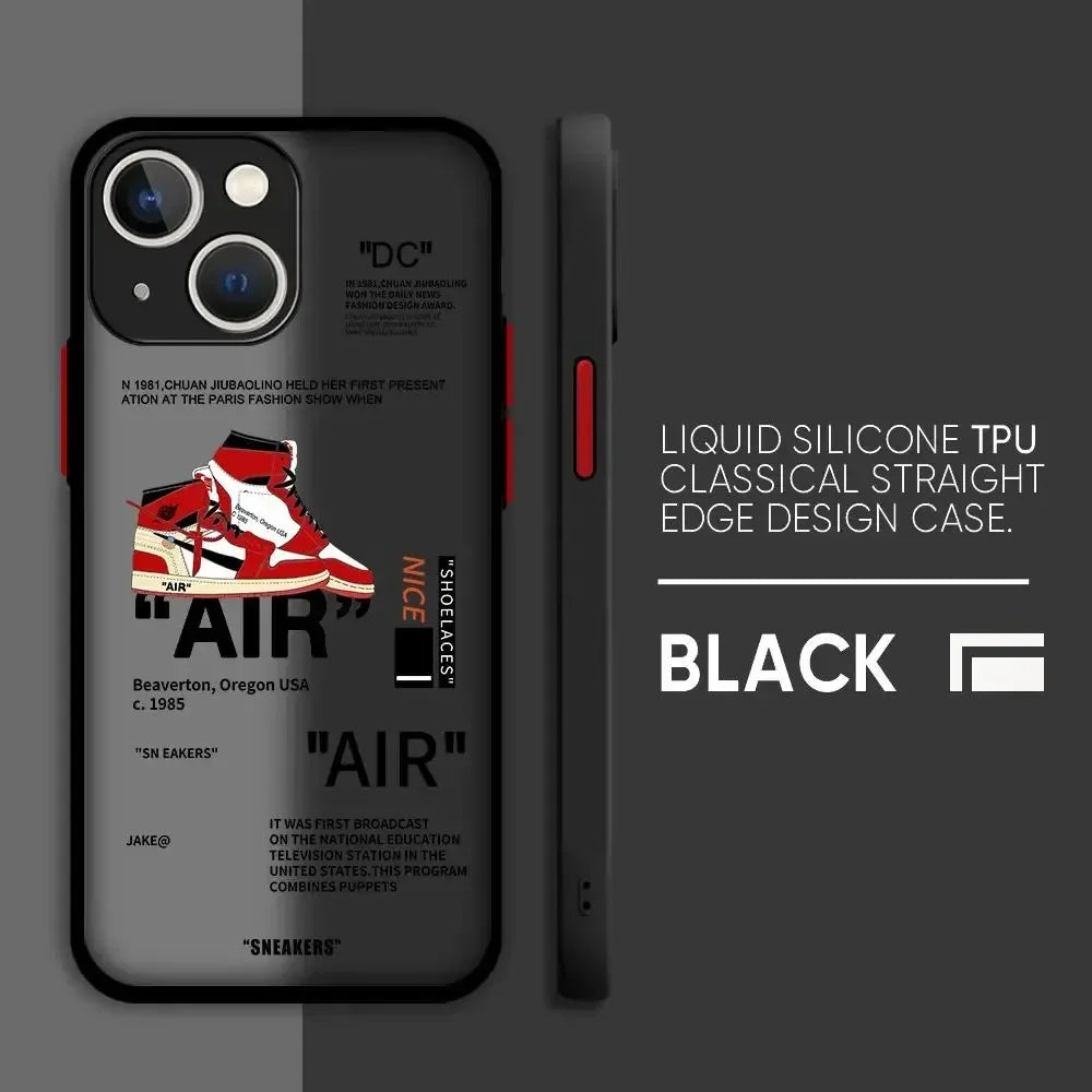 Funda Case Estilo Streetwear "Sneaker Hype" para iPhone - Diseño Urbano de Moda