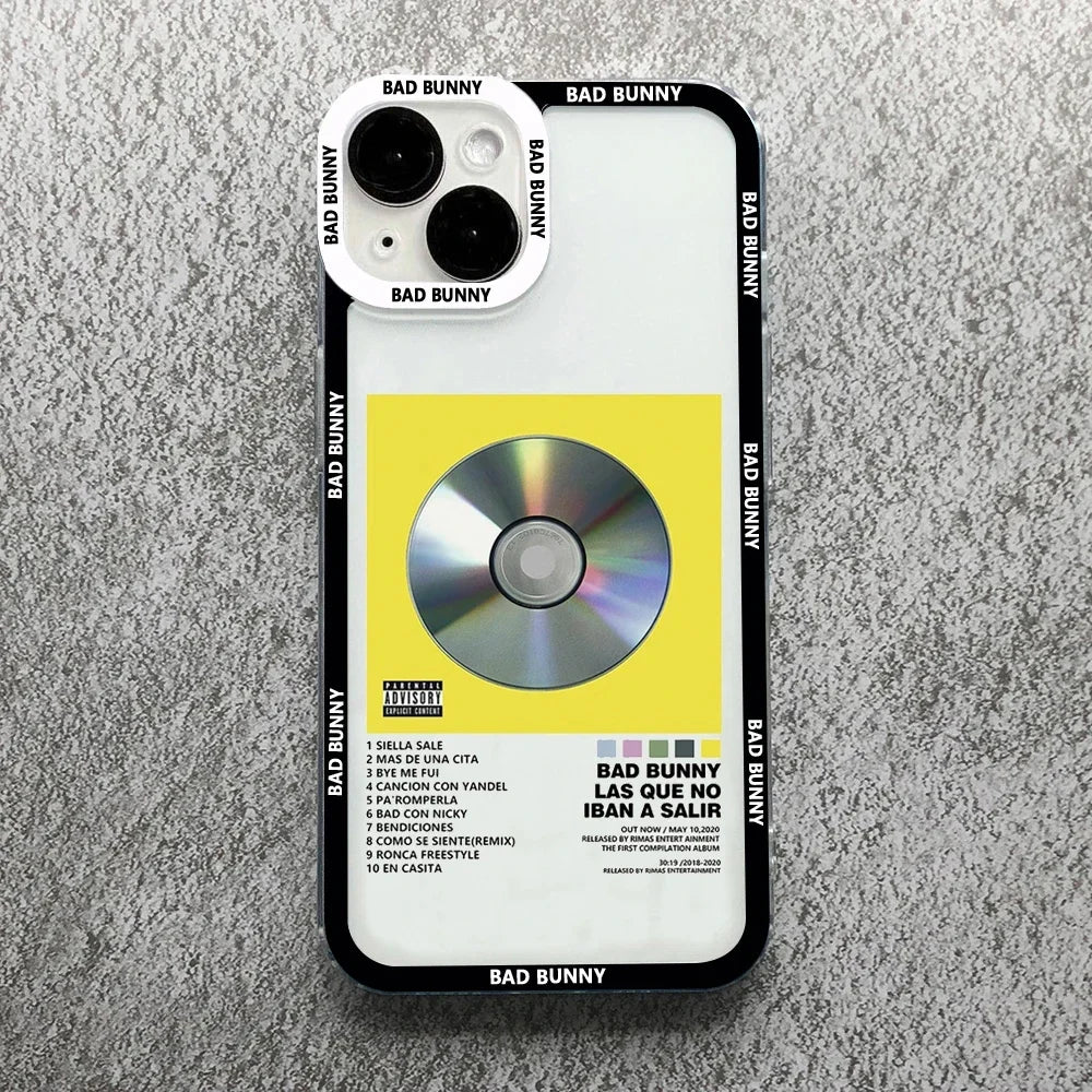 Carcasa Estilo Reggaeton para iPhone - Protección Anti-Huellas