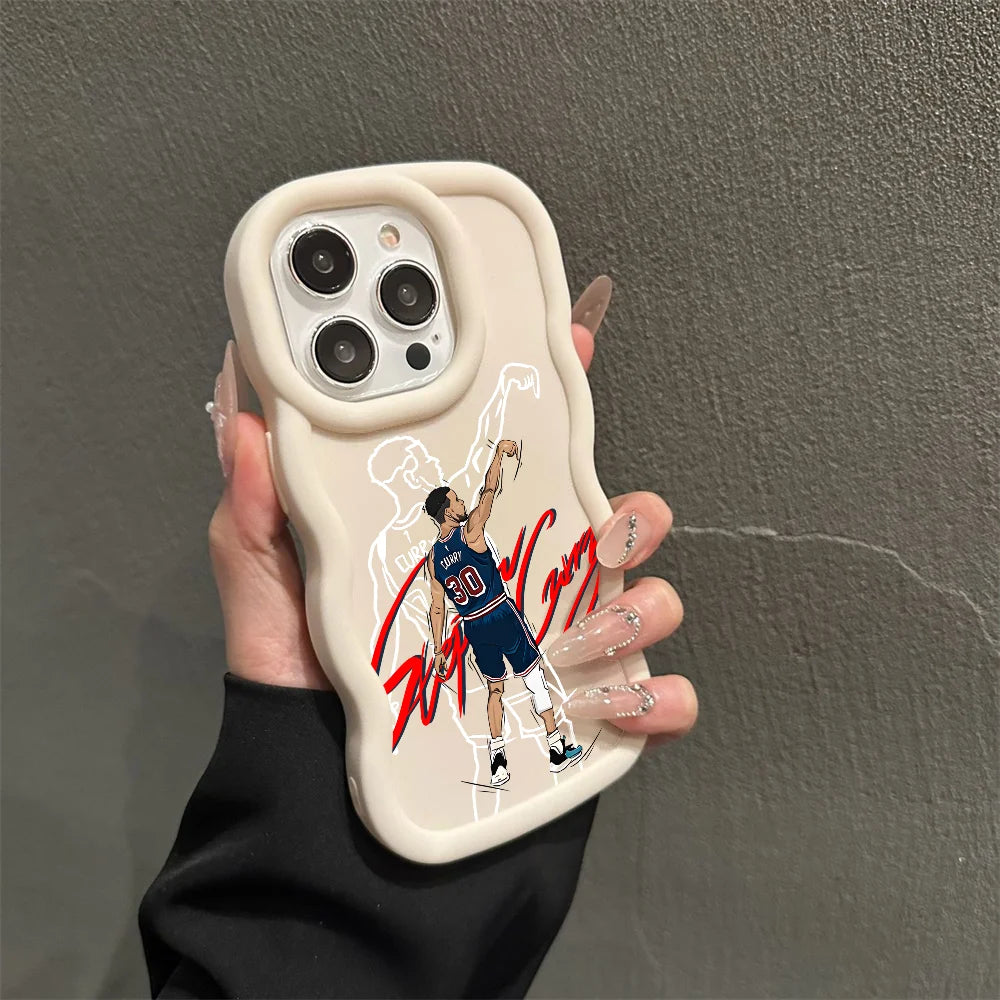 “Funda iPhone Diseño Wave Macaron – Compatible con iPhone 16/15/14/13/12/11/X/XS/XR/7/8 Plus/Pro/Max”