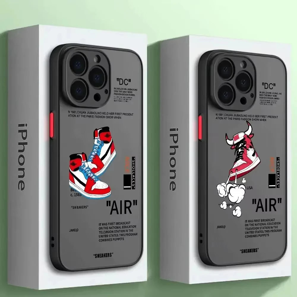 Funda Case Estilo Streetwear "Sneaker Hype" para iPhone - Diseño Urbano de Moda
