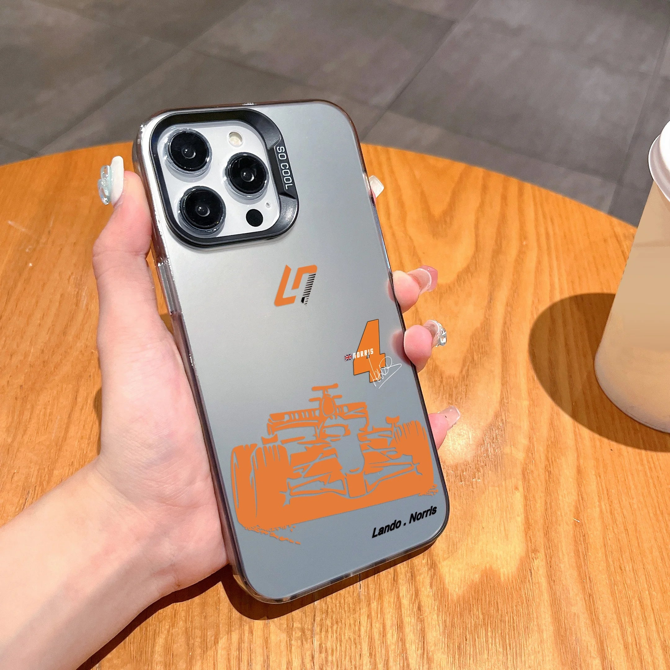 “Funda F1 Lando Norris para Xiaomi y Poco – Compatible Mi 11 Lite/12/12T/13/14/14T y Poco X5/X6/X7/F5/F6/F7/F3 GT – Protección Total”