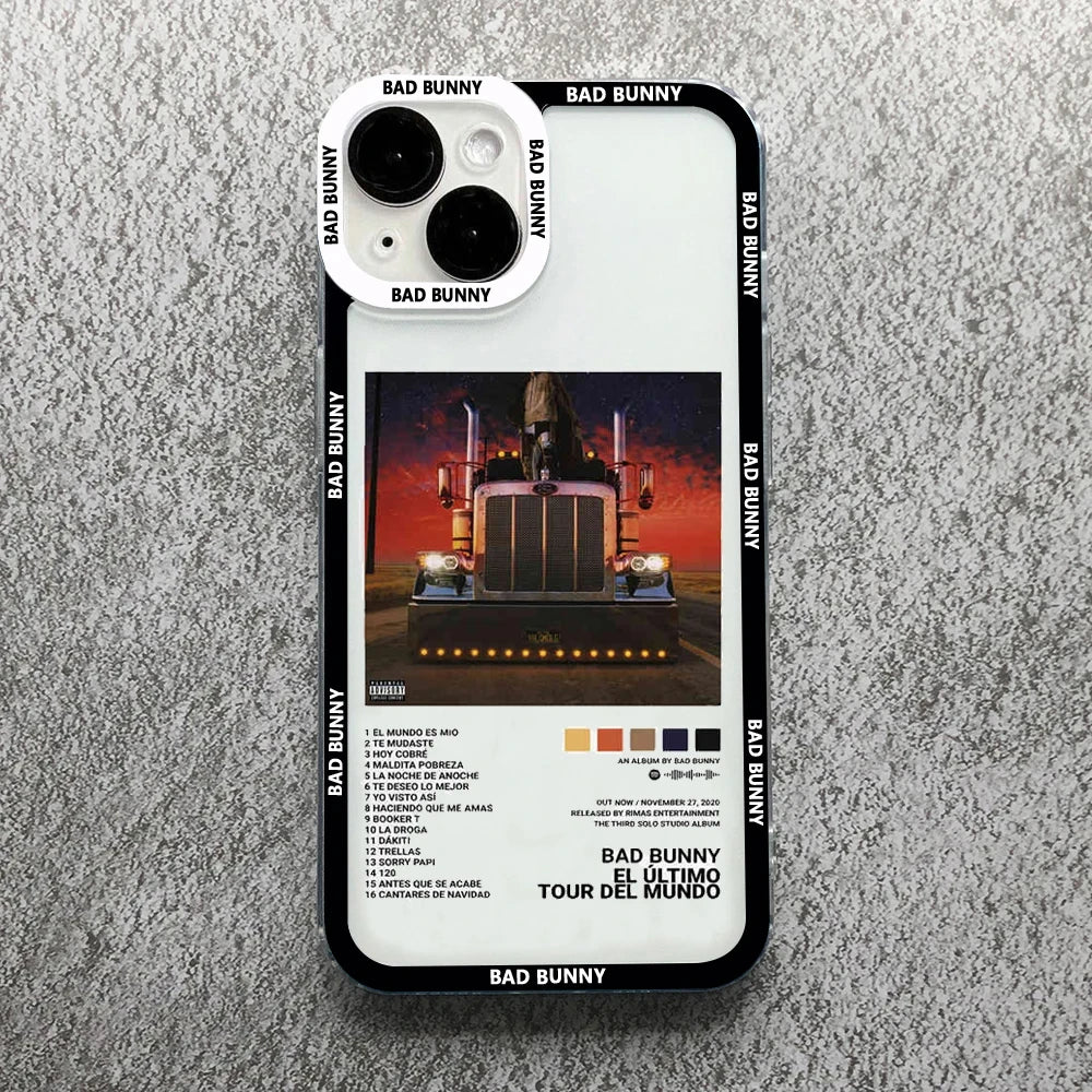 Carcasa Estilo Reggaeton para iPhone - Protección Anti-Huellas